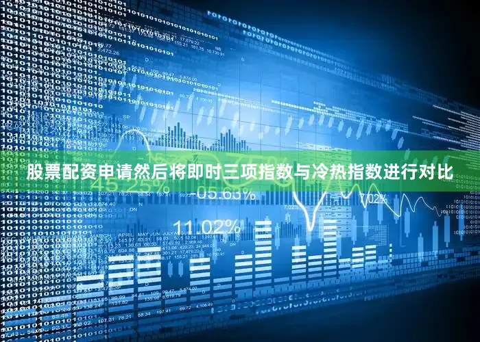 股票配资申请然后将即时三项指数与冷热指数进行对比